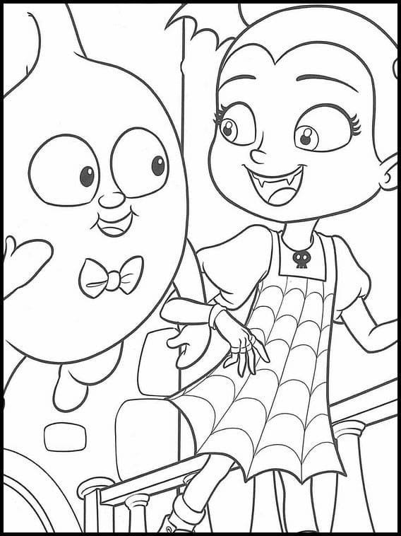 Vampirina Coloring Pages Printable for Free Download