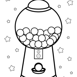 free candy coloring pages