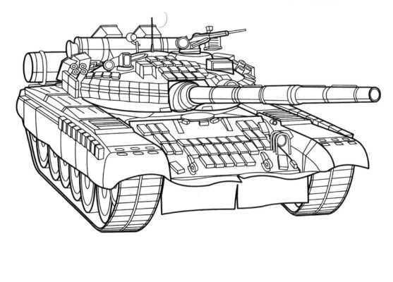 Tank Coloring Pages Printable for Free Download