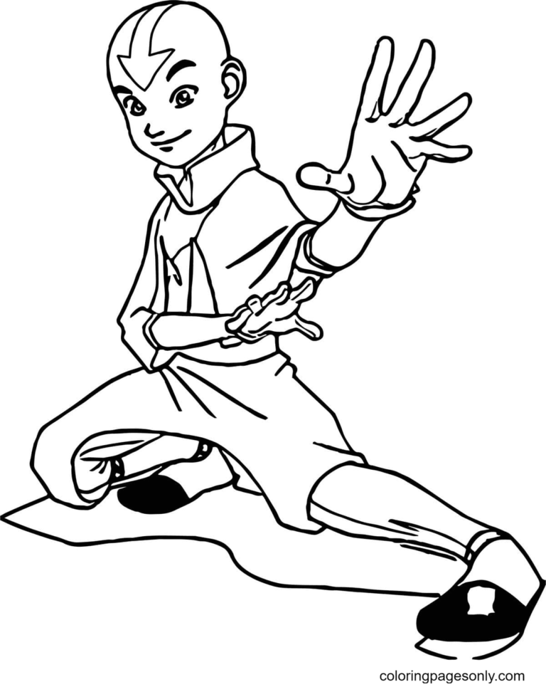 Avatar Coloring Pages Printable for Free Download