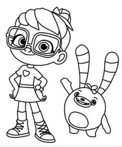 Abby Hatcher Coloring Pages Printable for Free Download