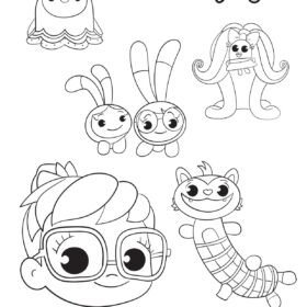 Abby Hatcher Coloring Pages Printable for Free Download