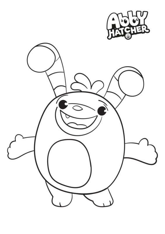 Abby Hatcher Coloring Pages Printable for Free Download