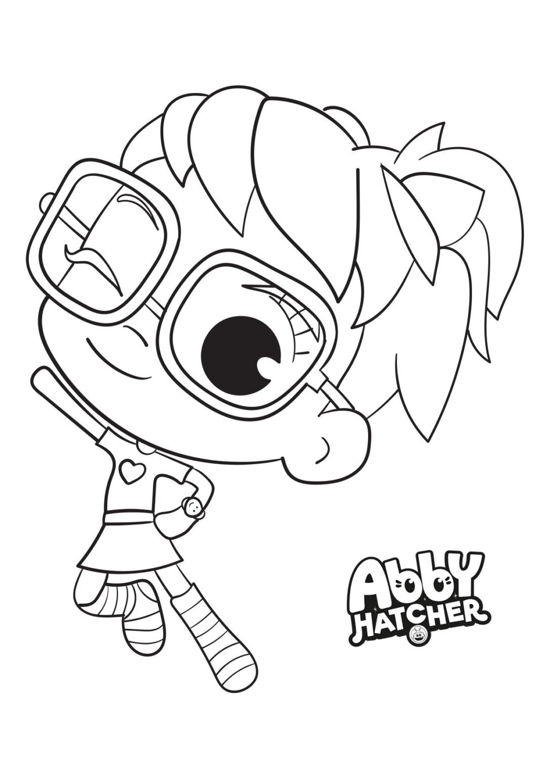 Abby Hatcher Coloring Pages Printable For Free Download 2171