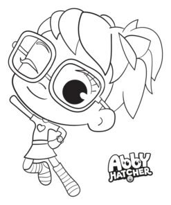 Abby Hatcher Coloring Pages Printable for Free Download