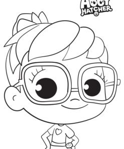 Abby Hatcher Coloring Pages Printable for Free Download