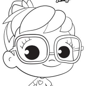 Abby Hatcher Coloring Pages Printable for Free Download