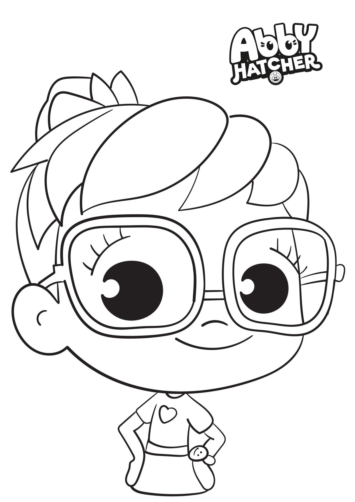 Abby Coloring Pages