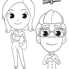 Abby Hatcher Coloring Pages Printable for Free Download