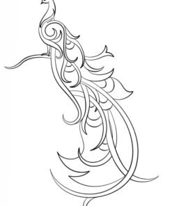 Peacock Coloring Pages Printable for Free Download