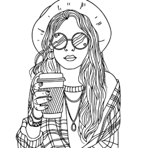10+ Free Cute Girl Coloring Pages for Kids of All Ages