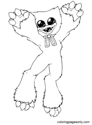 Huggy Wuggy Coloring Pages Printable for Free Download