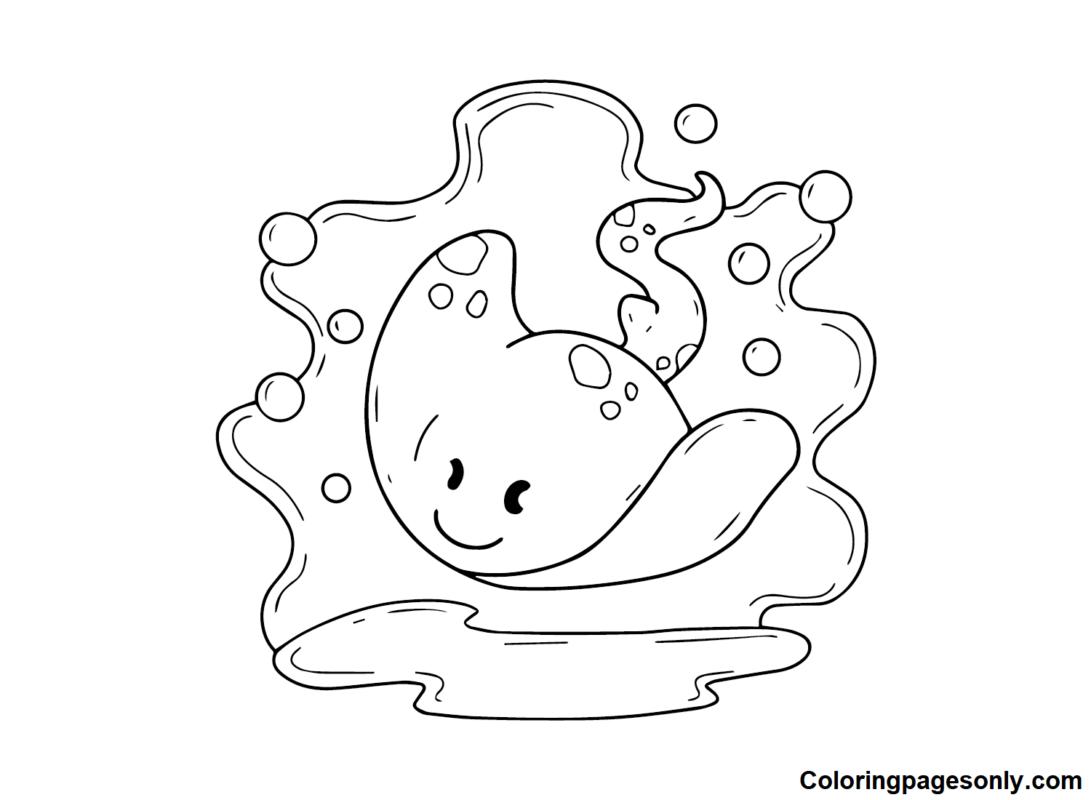 Stingray Coloring Pages Printable for Free Download