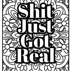 adult coloring pages profanity