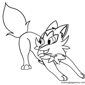 Sprigatito Coloring Pages Printable for Free Download