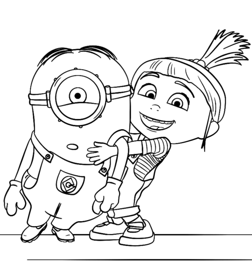 Minion Coloring Pages Printable for Free Download