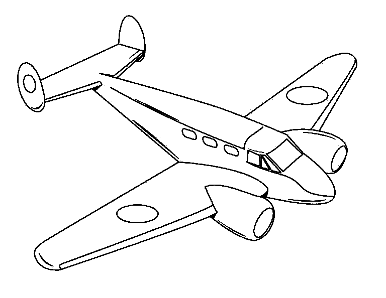 military airplane coloring pages