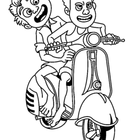 Luca Coloring Pages Printable for Free Download