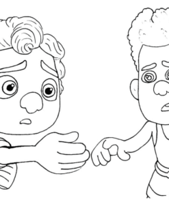 Luca Coloring Pages Printable for Free Download