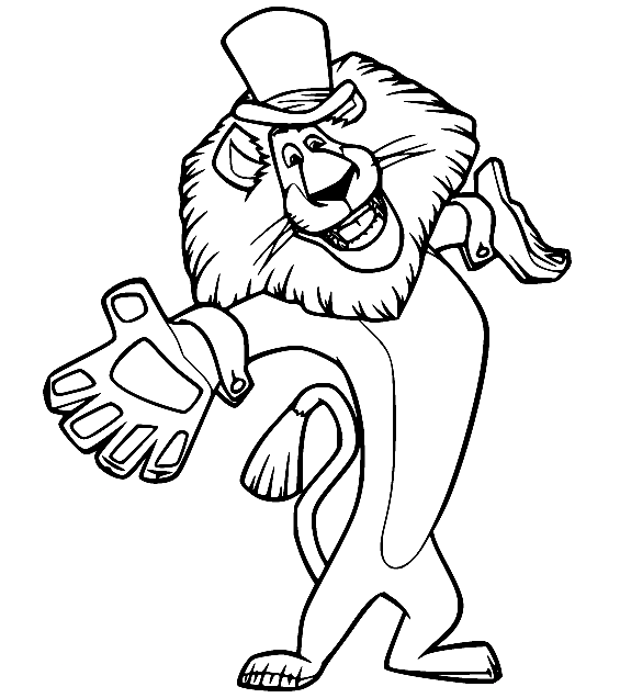 Madagascar Coloring Pages Printable for Free Download