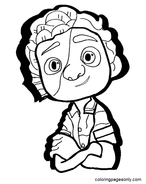 Luca Coloring Pages Printable for Free Download