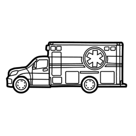 Ambulance Coloring Pages Printable for Free Download