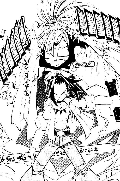 Shaman King Coloring Pages Printable for Free Download