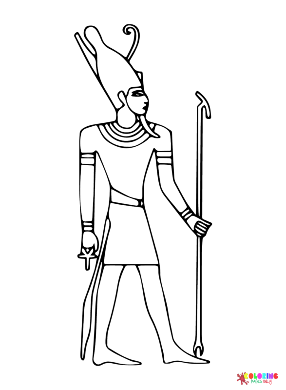 Ancient Egypt Coloring Pages Printable for Free Download