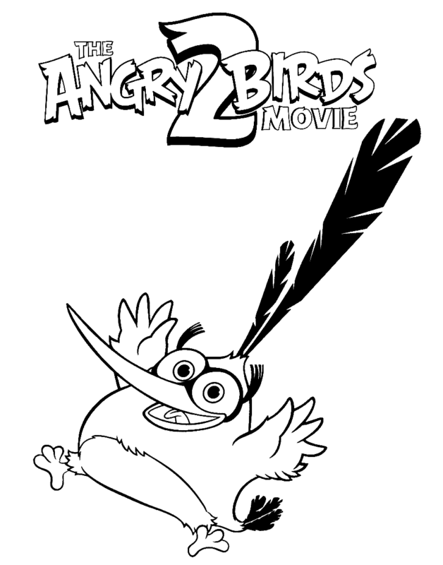 Angry Birds Movie Coloring Pages Printable for Free Download