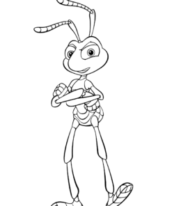 A Bug's Life Coloring Pages Printable for Free Download