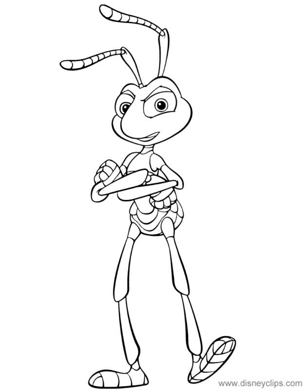 A Bug's Life Coloring Pages Printable for Free Download