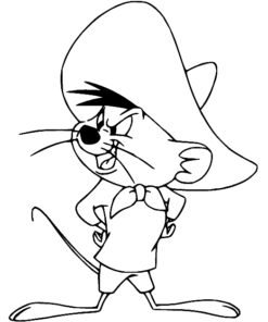 Speedy Gonzales Coloring Pages Printable for Free Download