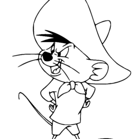 Speedy Gonzales Coloring Pages Printable for Free Download