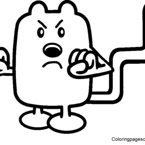 wubzzy coloring pages