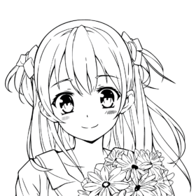 Coloring Pages  Anime Coloring Book Online Painting Free Read Pages For