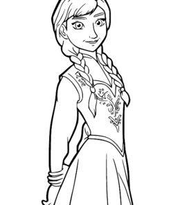 Anna Coloring Pages Printable for Free Download