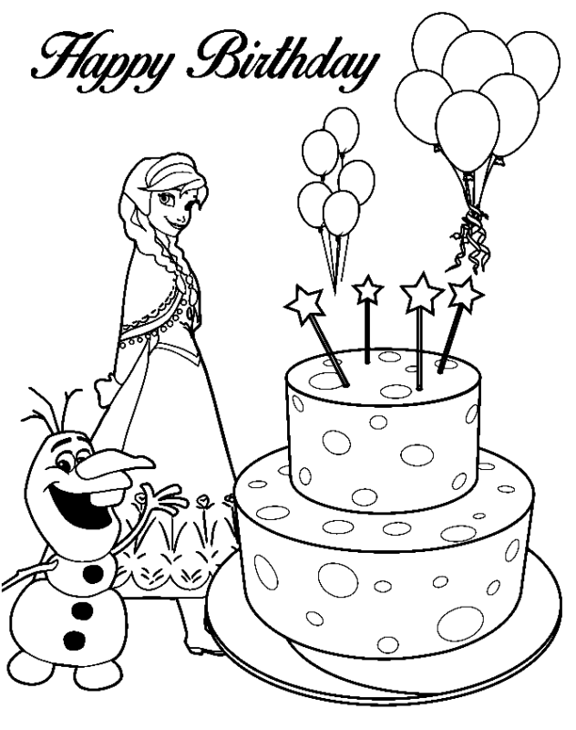 Olaf Coloring Pages Printable for Free Download