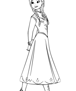 Anna Coloring Pages Printable for Free Download