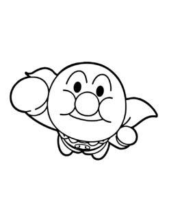 Anpanman Coloring Pages Printable for Free Download