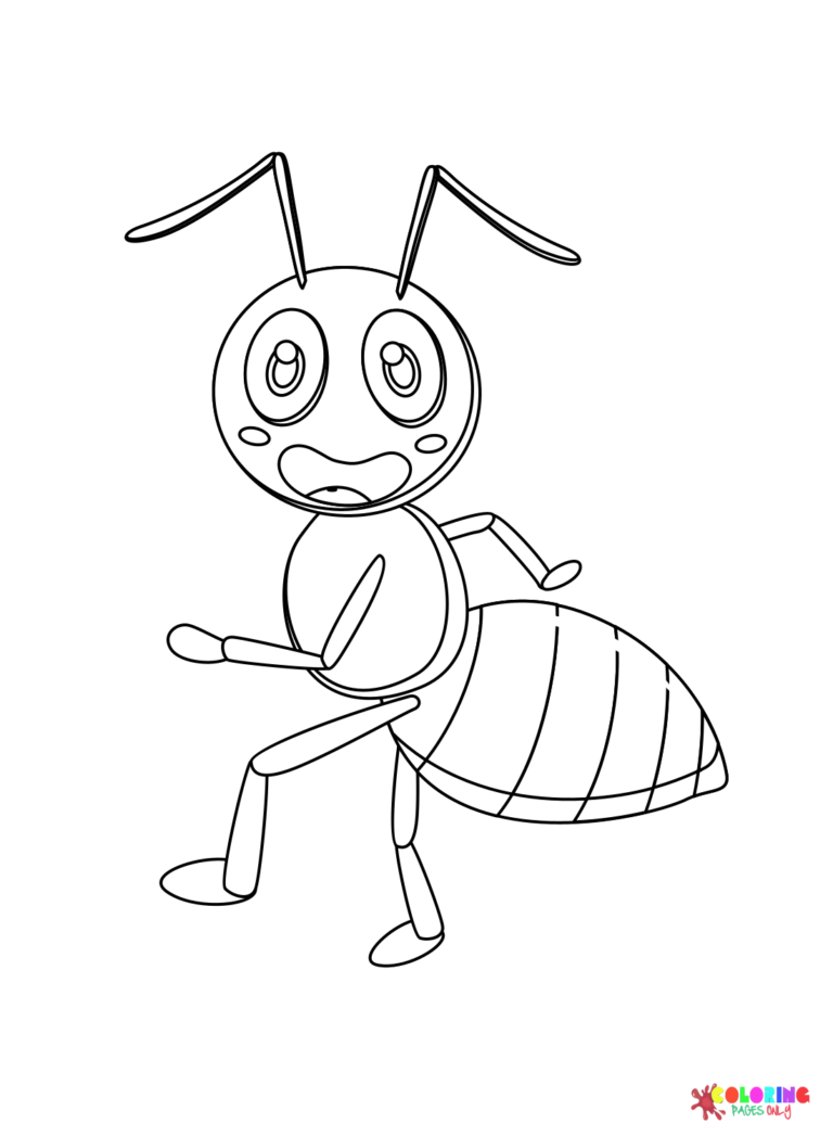 Ant Coloring Pages Printable for Free Download