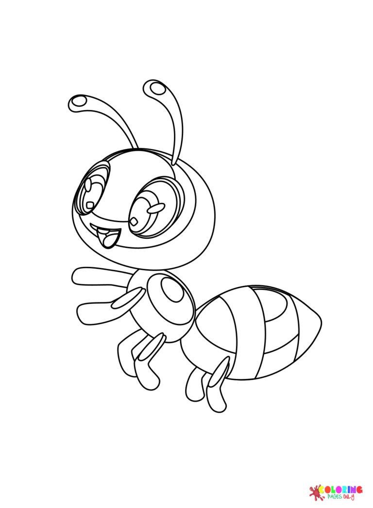 Ant Coloring Pages Printable for Free Download