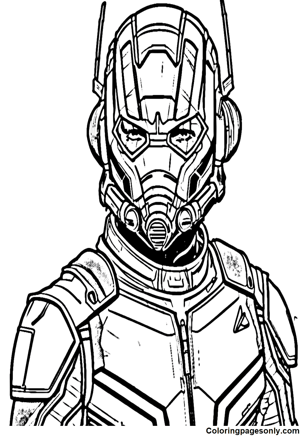 Ant-Man and the Wasp: Quantumania Coloring Pages Printable for Free ...