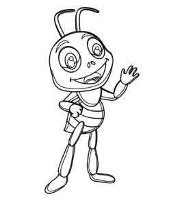 Ant Coloring Pages Printable for Free Download