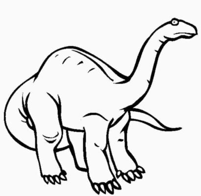 Apatosaurus Coloring Pages Printable for Free Download