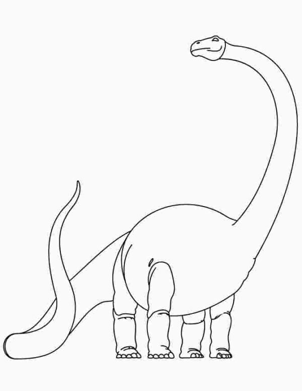 Apatosaurus Coloring Pages Printable for Free Download