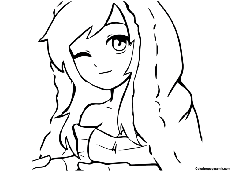 Aphmau Coloring Pages Printable for Free Download