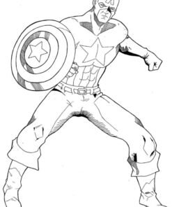 Crystal Art Buddies Marvel Series 1 - Captain America – Toys N Tuck