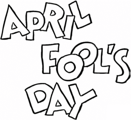 April Fools' Day Coloring Pages Printable for Free Download