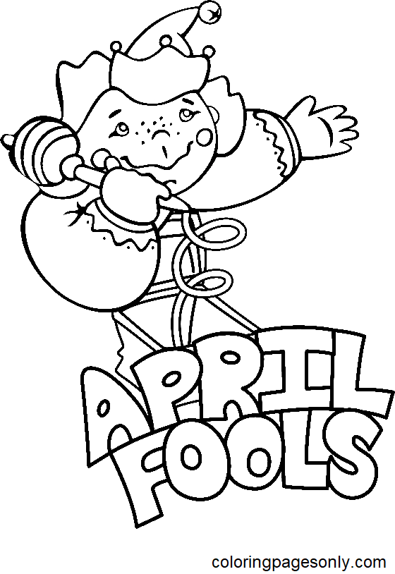 Sketch drawing clown crown symbol April Fools Day - Stock Illustration  [49167092] - PIXTA