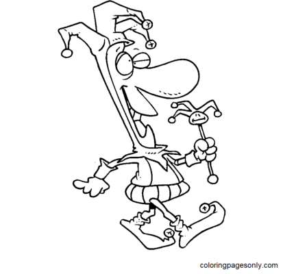 April Fools' Day Coloring Pages Printable for Free Download